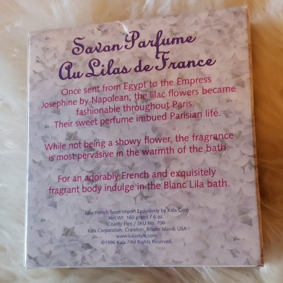 NWOT Savon Blanc Lila Bath Bar - Picture 4 of 6